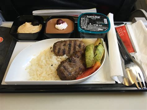 Turkish Airlines Inflight Meal Istanbul Munich Havayolu 101