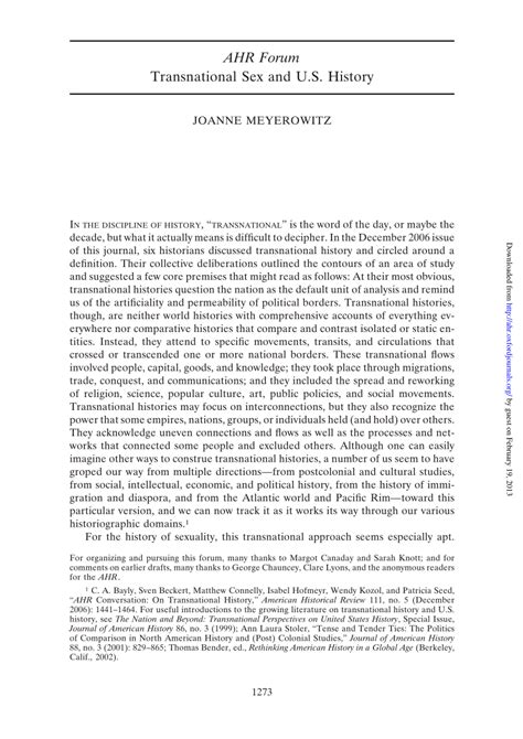 pdf transnational sex and u s history