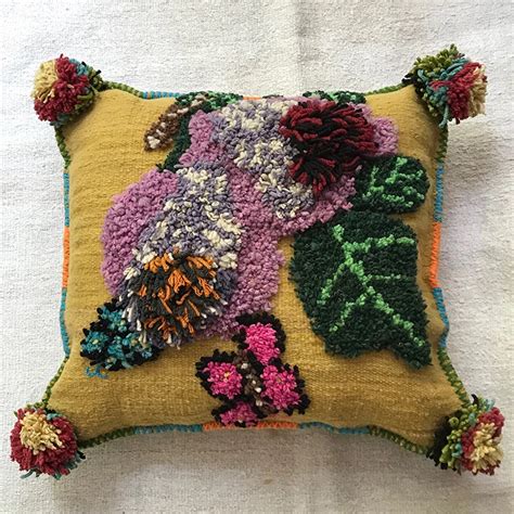 Nathalie Lete Embroidered Pillow — John Derian Company Inc