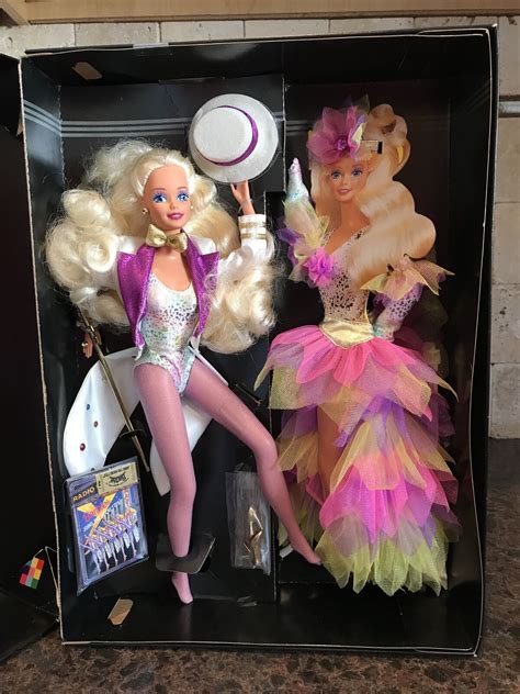 Htf Fao Schwarz Rockettes Barbie Doll Nrfb Special Edition Blond Hair Ebay