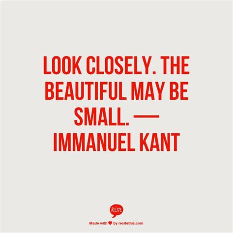 The Beautiful May Be Small Inspirational Quotes Philosophical Quotes