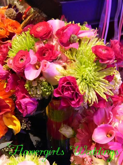 1702 utica square, tulsa, ok 74114, usa. hot pink and green Flowergirls Weddings 58th & Lewis Tulsa ...
