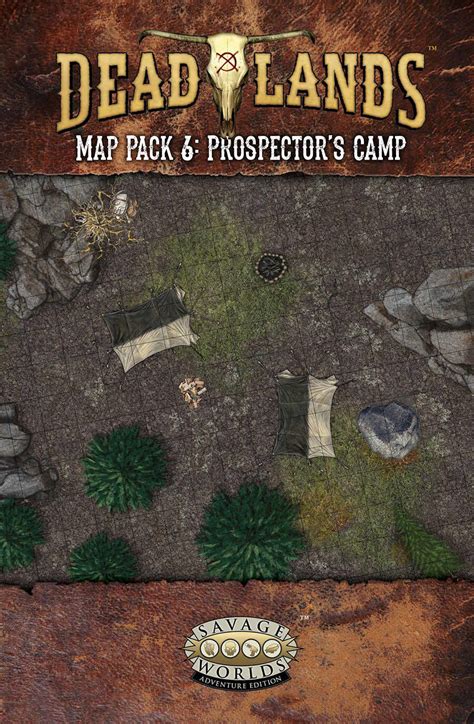 Deadlands The Weird West Map Pack 6 Prospectors Camp Pinnacle