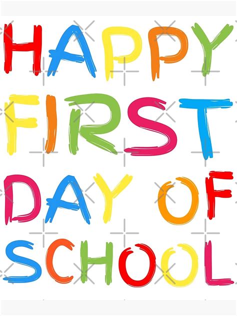 Happy First Day Of School 2021 Poster By Naworas Redbubble