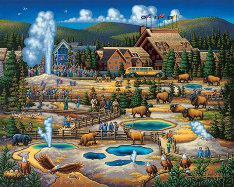 solve yellowstone old faithful jigsaw puzzle online with 456 pieces
