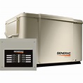 Generac PowerPact Air-Cooled Standby Generator — 7.5 kW (LP)/6 kW (NG ...