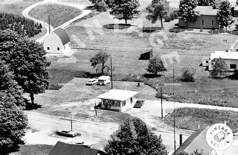 Vintage Aerial Pennsylvania Crawford County 1965 25 Kcr 24