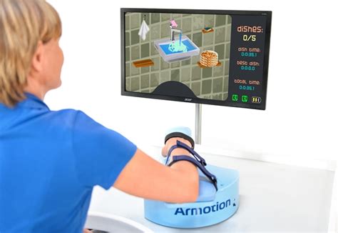 Armotion Robotic Trainer Offers Effective Game Based Upper Limb