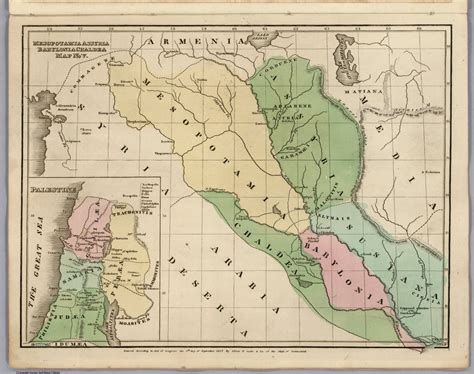 Map No V Mesopotamia Assyria Babylonia Chaldea David Rumsey Free Printable Map Of Mesopotamia 