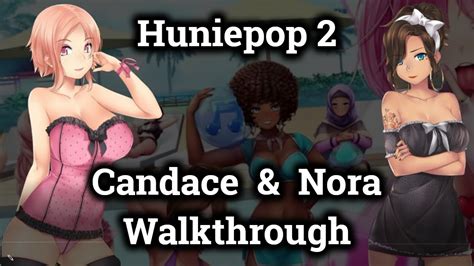 Huniepop 2 Candace And Nora Walkthrough Youtube