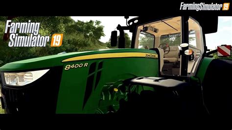 Tractor John Deere 8400r In Farming Simulator 19 Giants Software