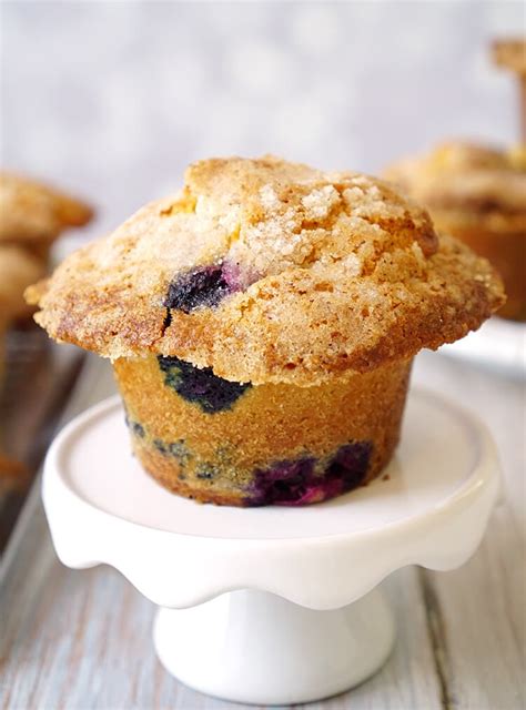 The Best Bakery Style Blueberry Muffin Recipe Ever Happiness Is Homemade