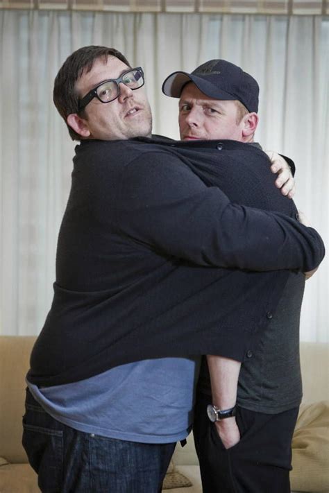 Nick Frost And Simon Pegg Simon Pegg Funny People Actors