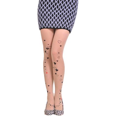 Footless Patterned Tights Patterns Gallery