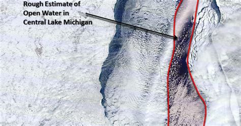Lake Michigan 90 Percent Covered In Ice Equals Highest Level Ever