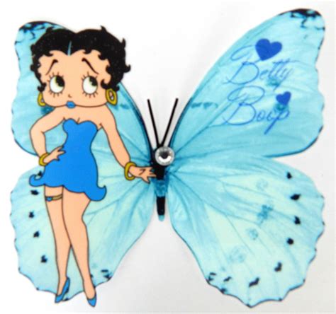 Betty Boop Decor For Girls For Her Betty Boop 3d Wall Sticker Butterflies Betty Boop Bedroom