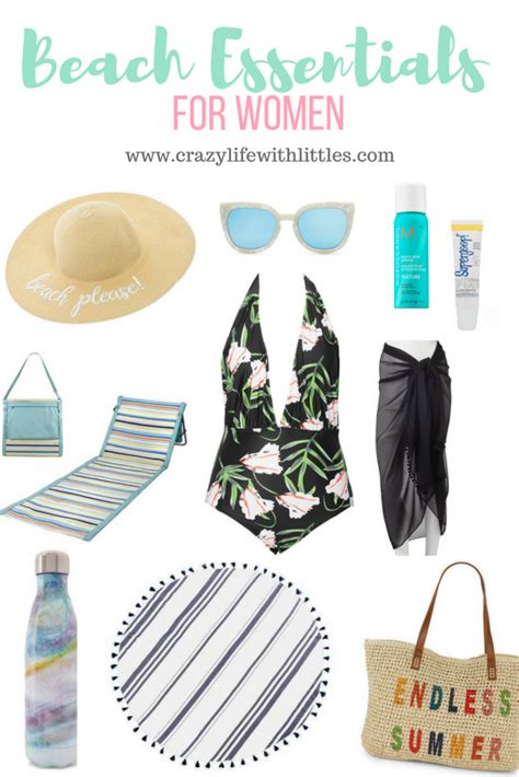 Beach Essentials For Women What To Wear To The Beach What To Pack For The Beach Crazy Life