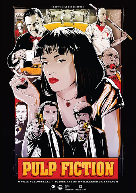 But for those who know their movie history, it's clear that tarantino references a film noir classic with the pulp fiction briefcase. Pulp Fiction (1994) 1400 x 1980 : MoviePosterPorn