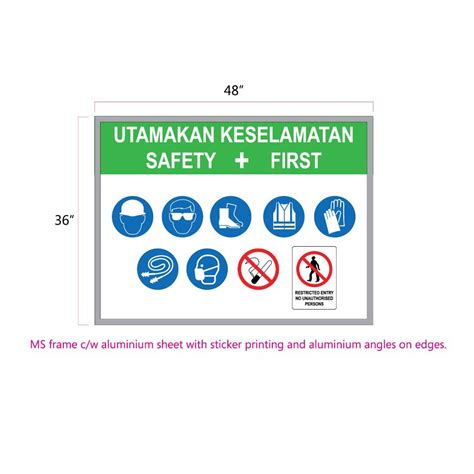 Safety First Utamakan Keselamatan Sign X Shopee Malaysia