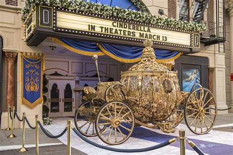 Golden Carriage From ‘cinderella Arrives At Disneys Hollywood Studios