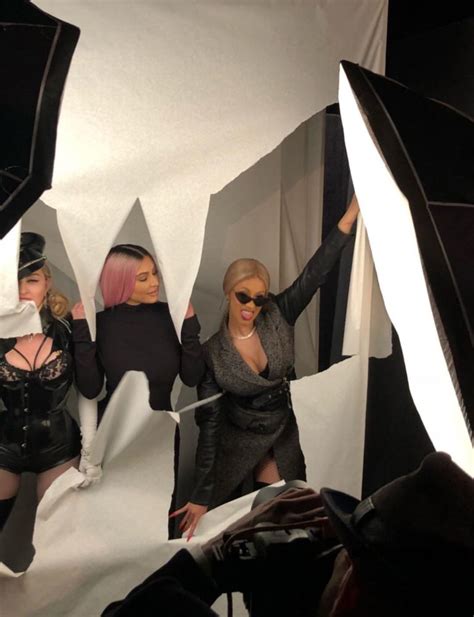 Wtf Are Kim Kardashian Cardi B And Madonna Working On