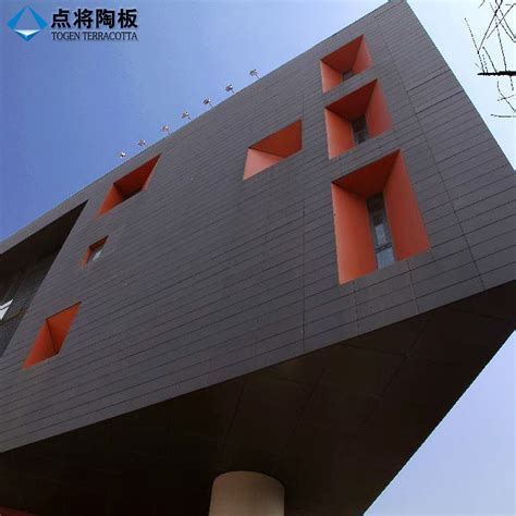 China Oem Fireproof Light Grey Terracotta Panel For