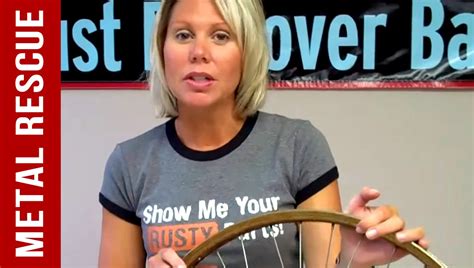 There are all kinds of bicycle chain lube products that don't contain oil. How to Remove Rust From A Chrome Bike Rim: NO Acids - YouTube