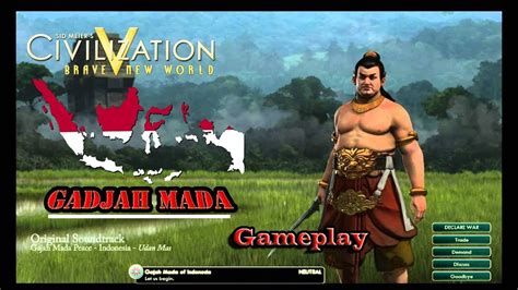 Gameplay Civilization V Gadjah Mada Indonesia Youtube
