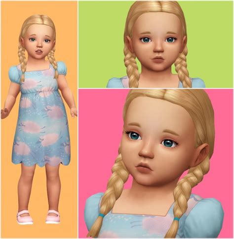 Aveira Sims 4 Lilly Toddler Model • Sims 4 Downloads