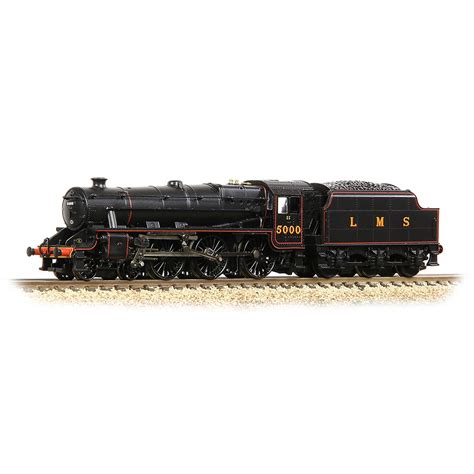 Bachmann Europe Plc Lms 5mt Black 5 With Riveted Tender 5000 Lms