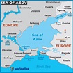 Map of Sea of Azov - Sea of Azov Map, Location Facts, Sea of Azov ...
