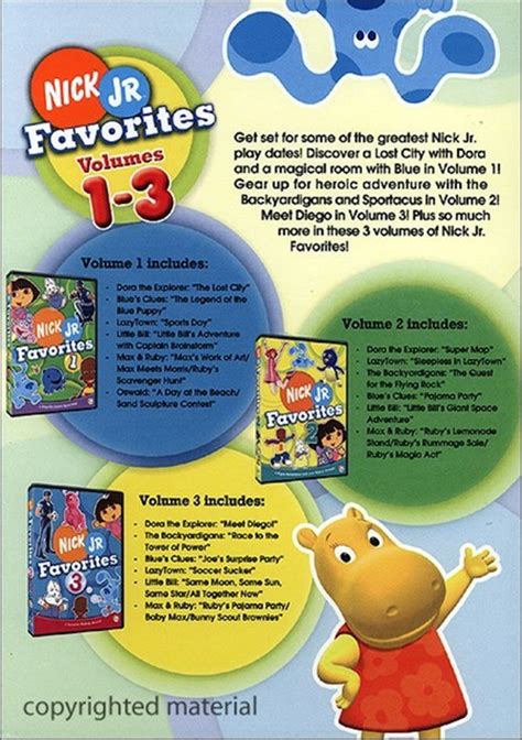 Nick Jr Favorites Vol 3