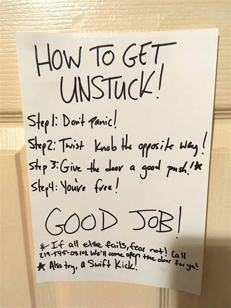 Ww How To Get Unstuck I Dig Hardware Answers To Your Door