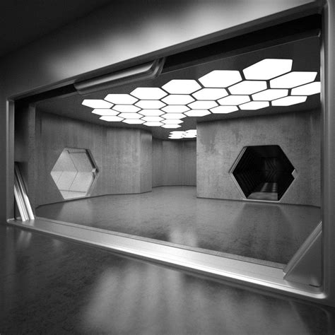 Archillect On Twitter Futuristic Interior Spaceship Interior Garage