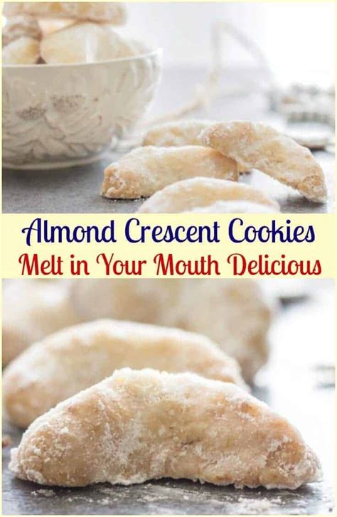 If you're looking for more ways to travel through italy without leaving your kitchen, try out some of our other italian cookie recipes. Almond Crescent Cookies - An Italian in my Kitchen