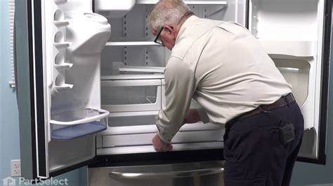 Whirlpool Refrigerator Repair How To Replace The Pantry Drawer Youtube