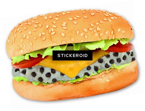 Download Hamburger Burger And Sandwich Hamburger Full Size Png