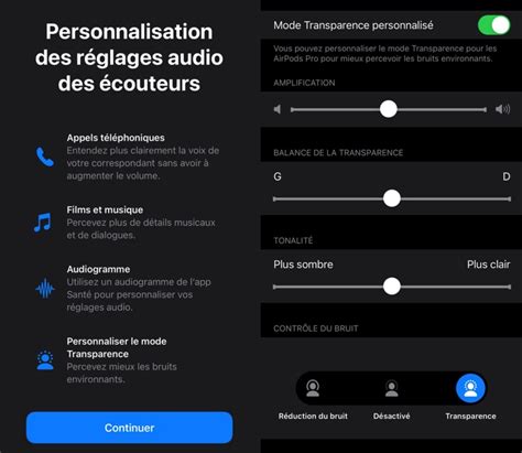IOS De Nouvelles Options Pour Le Mode Transparence Des AirPods Pro