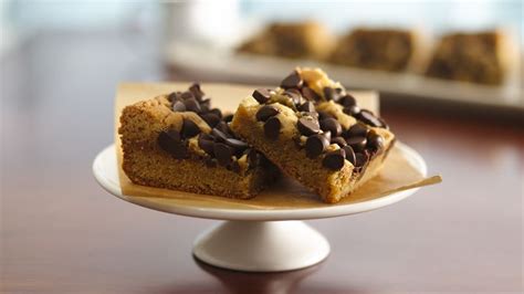 Blonde Brownies With Chocolate Chips Rice Recipe