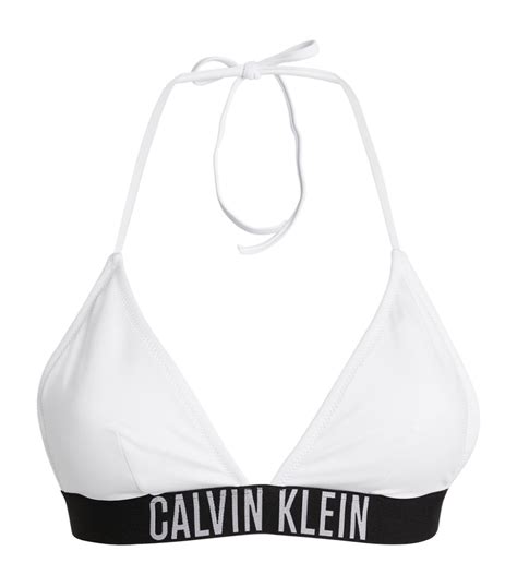 Calvin Klein Intense Power Triangle Bikini Top Harrods Ae