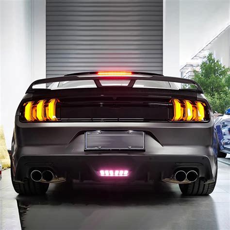 2015 2023 Ford Mustang Euro Style Sequential Led Tail Lights