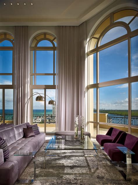 Hollywood Beach Penthouse Modern Living Room Miami By Pepe