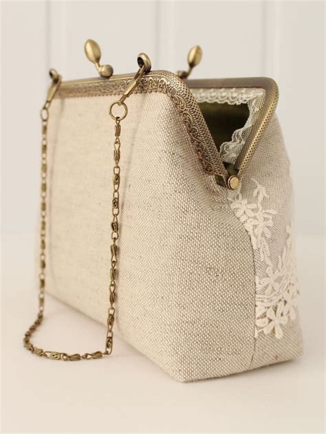 This Elegant Beige Evening Clutch Purse Its Perfect T For Wedding