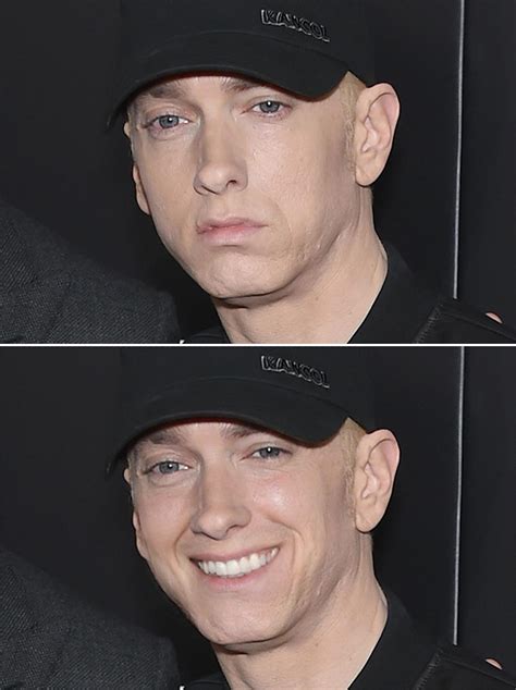 Photoshop Artist Makes Eminem Smile The Results Are Really Awkward