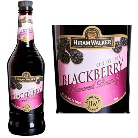 Hiram Walker Blackberry Flavored Brandy Us 1l Nationwide Liquor