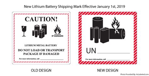 Printable Lithium Battery Labels For Shipping