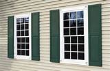 Exterior Louver/Panel Combo Shutters | Mid-America