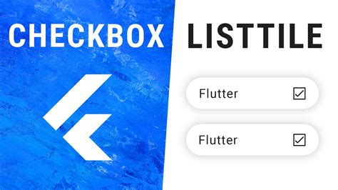 Flutter Checkboxlisttile Widget Youtube