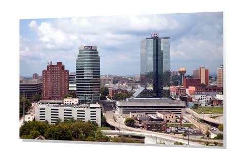 Downtown Knoxville Tennessee Skyline
