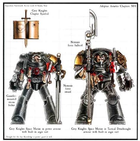 Heros Gaming Blog My Grey Knight Paint Scheme